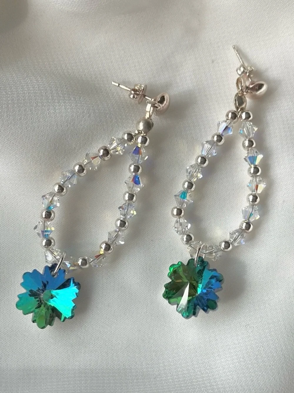 Winter Snowflake Earrings - Picture 3 of 5